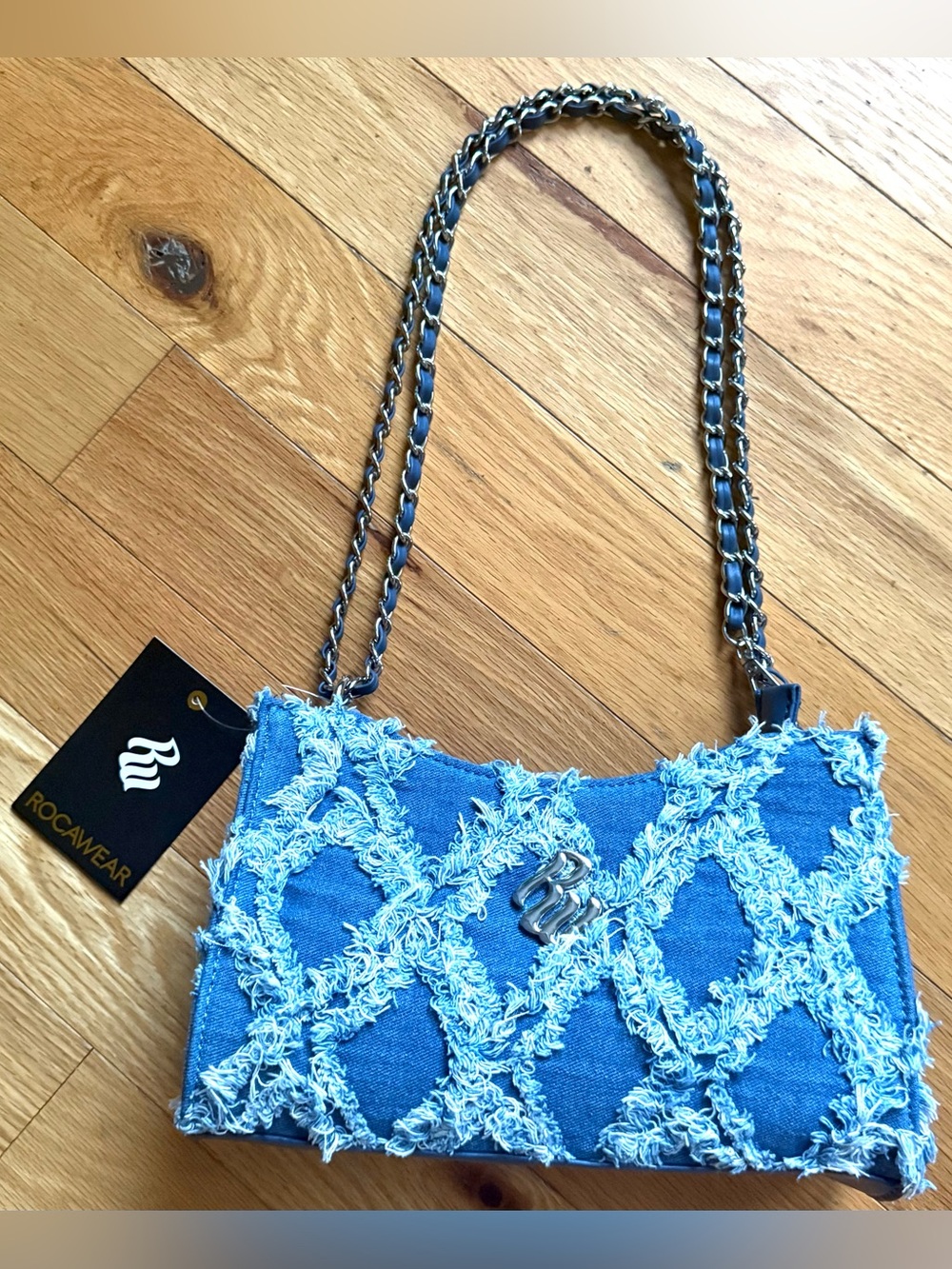 New Rocawear Denim purse Convertible strap